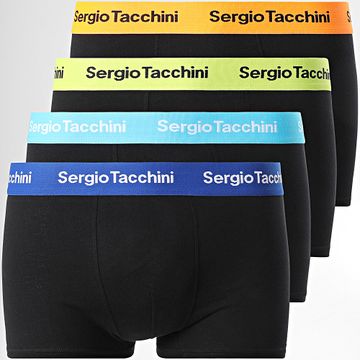 Sergio Tacchini - Confezione da 4 boxer 92890413 Nero