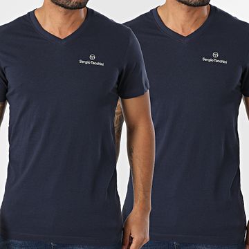 Sergio Tacchini - Set di 2 canottiere blu navy 39493536