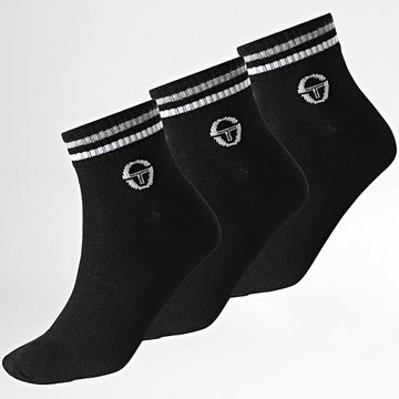 Sergio Tacchini - Confezione da 3 paia di calzini 97890115 Nero