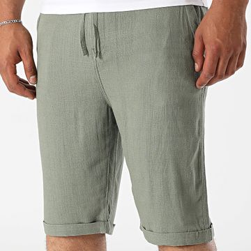 Classic Series - Bali Pantaloncini estivi in lino Khaki Verde