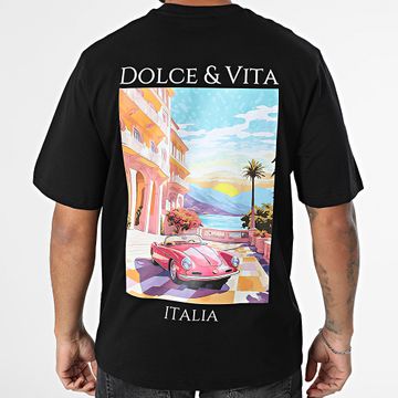 KZR - Maglietta oversize grande 202 nero