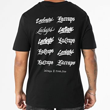 Lacraps - Lacraps X Frak_One Maglietta oversize grande Nero