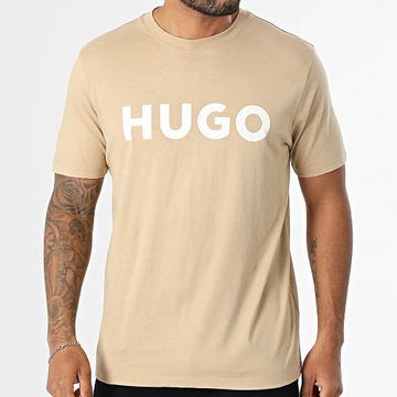HUGO - Maglietta Dulivio 50467556 Beige