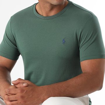 Polo Ralph Lauren - Tee Shirt Original Player Custom Slim Fit Verde Scuro
