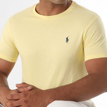 Polo Ralph Lauren - Tee Shirt Original Player Custom Slim Fit Giallo chiaro