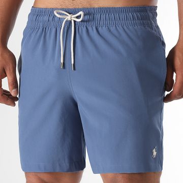 Polo Ralph Lauren - Pantaloncini da bagno a righe Original Player Navy