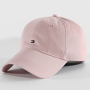 Tommy Hilfiger - Cappello donna Essential Flag Soft 7632 Rosa Oro