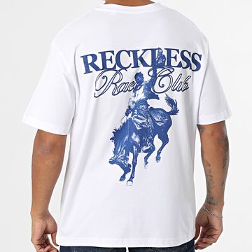 Luxury Lovers - Maglietta oversize Reckless Bianco