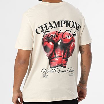 Luxury Lovers - Maglietta Oversize Champions Beige