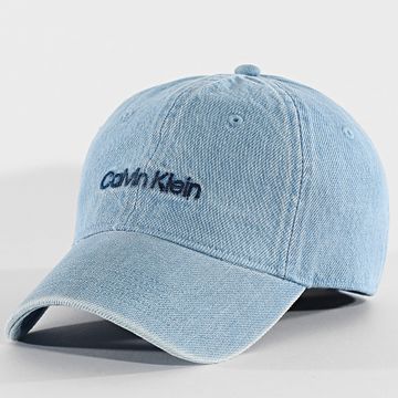 Calvin Klein - Cappello in denim con ricamo 5065 Blu Denim
