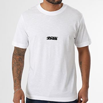 Jack And Jones - Sago Logo Tee Shirt Bianco
