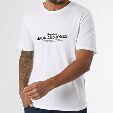 Jack And Jones - Maglietta Blaferris bianca