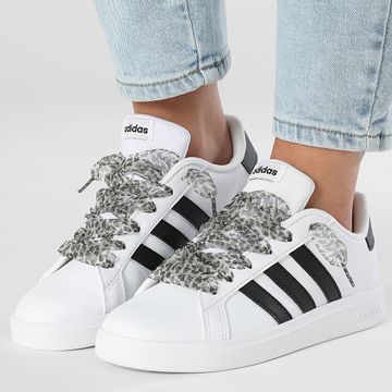 Adidas Sportswear - Sneakers donna Grand Court 2 GW6511 x Superlaced Lace Leopard Grey