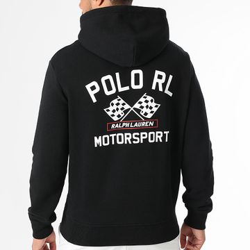 Polo Sport Ralph Lauren - Polo Motorsport con cappuccio nero