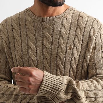 Polo Ralph Lauren - Maglione Original Player marrone chiaro