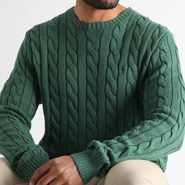 Polo Ralph Lauren - Maglione Original Player verde bottiglia