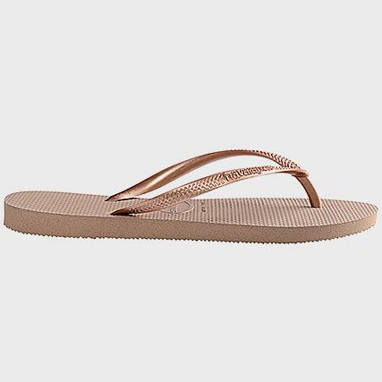 Havaianas - Infradito donna Slim 4000030 Marrone chiaro
