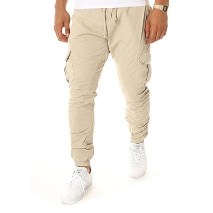 Urban Classics - TB1268 Pantaloni cargo beige