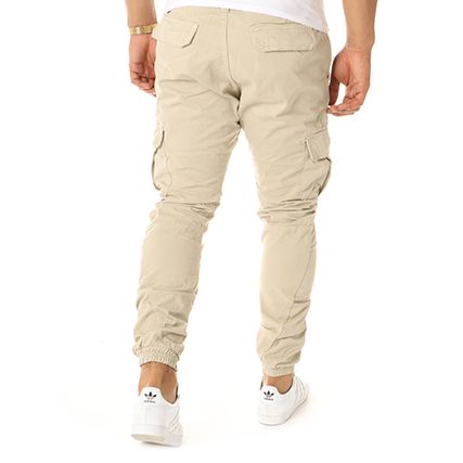Urban Classics - TB1268 Pantaloni cargo beige