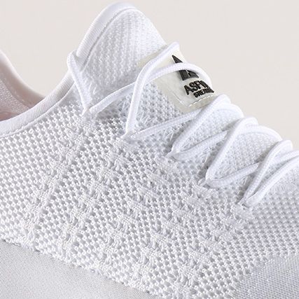 Asfvlt Sneakers - Baskets Speed Socks Knit White