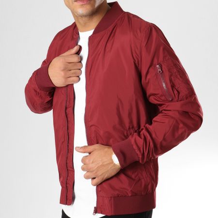 Urban Classics - Bomber TB1258 Bordeaux