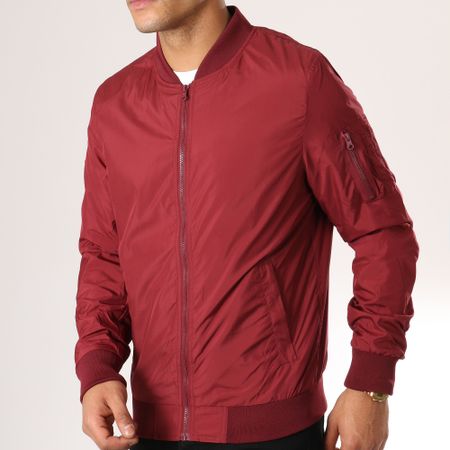 Urban Classics - Bomber TB1258 Bordeaux