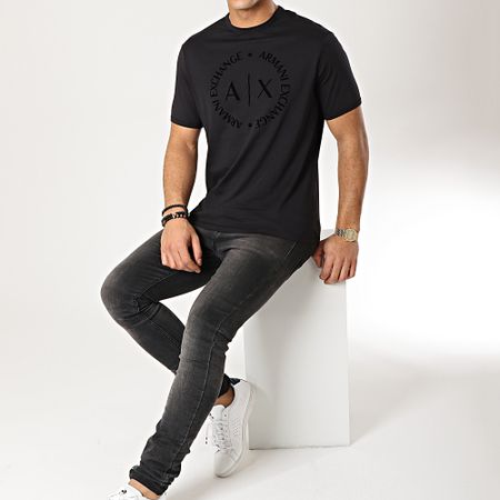 Armani Exchange - Maglietta 8NZTCD-Z8H4Z Nero