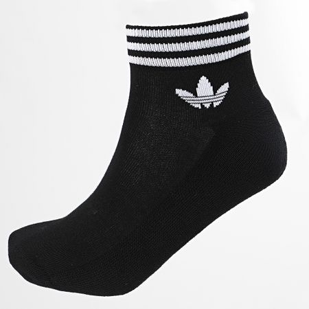 Adidas Originals - 3 paia di calzini corti EE1151 Nero
