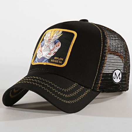 Capslab - Cappello Trucker Majin Vegeta Nero