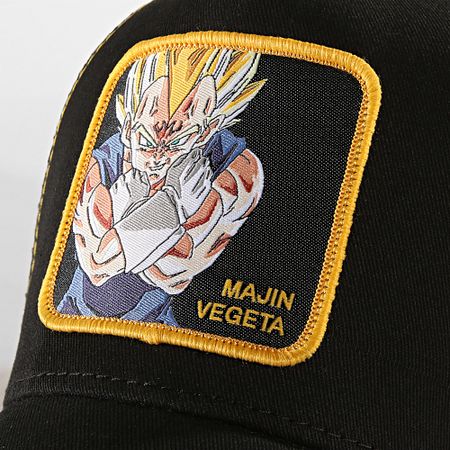 Capslab - Cappello Trucker Majin Vegeta Nero