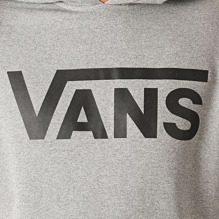 Vans - Felpa con cappuccio Classic Po Hd II A456BADY1 Grigio erica
