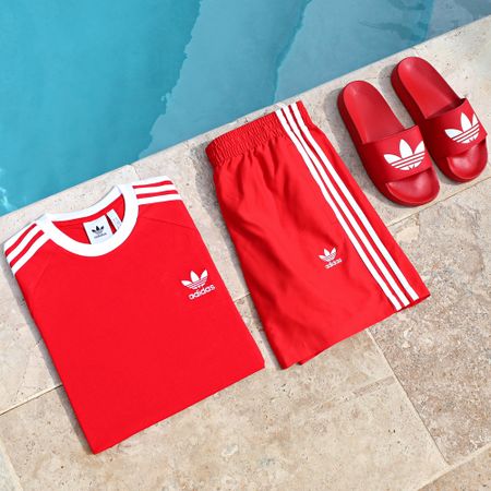 Adidas Originals - Sneakers Adilette Lite FU8296 Rosso