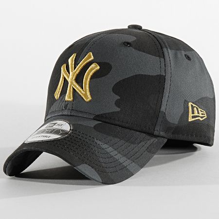New Era - Cappello da baseball mimetico New York Yankees 9Forty 12392337 Grigio antracite Oro