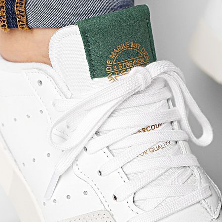 Adidas Originals - Baskets Supercourt EF5884 Footwear White Classic Green