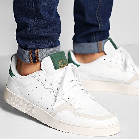 Adidas Originals - Baskets Supercourt EF5884 Footwear White Classic Green