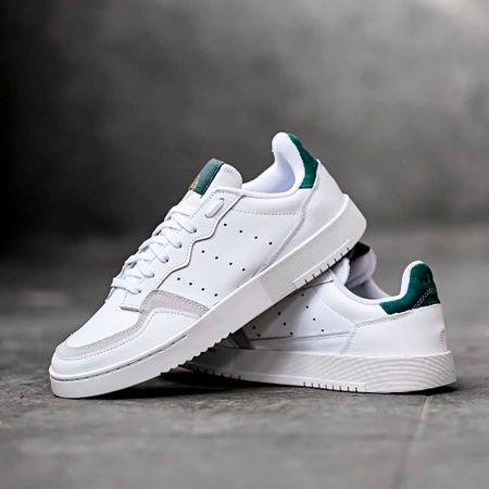 Adidas Originals - Baskets Supercourt EF5884 Footwear White Classic Green