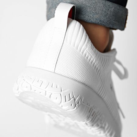 Tommy Hilfiger - Sneakers Corporate Knit Rib Runner FM0FM02938 Bianco