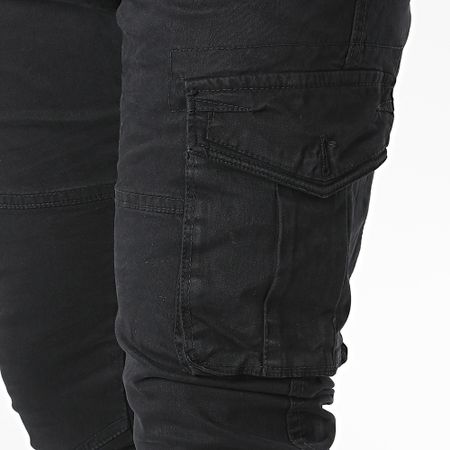 John H - XQ03 Pantaloni Cargo Nero