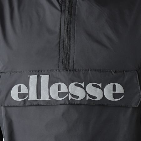 Ellesse - Acera SXG09906 Giacca a vento con collo a cerniera riflettente nero