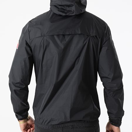 Ellesse - Acera SXG09906 Giacca a vento con collo a cerniera riflettente nero