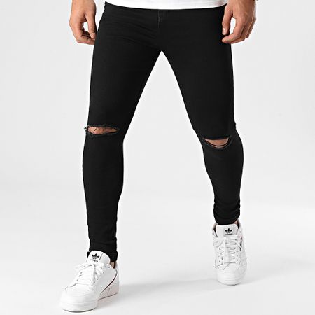 LBO - Jeans Super Skinny Fit Destroy 1417 Nero