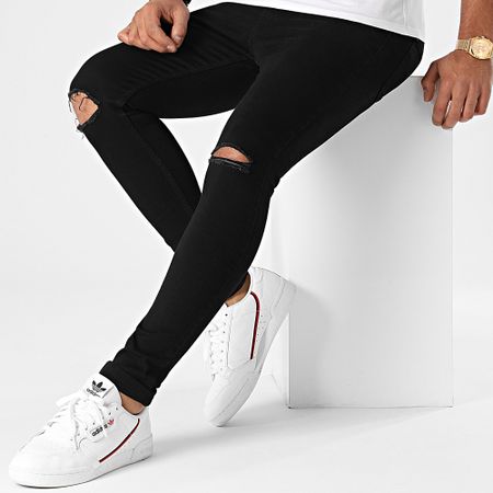 LBO - Jeans Super Skinny Fit Destroy 1417 Nero