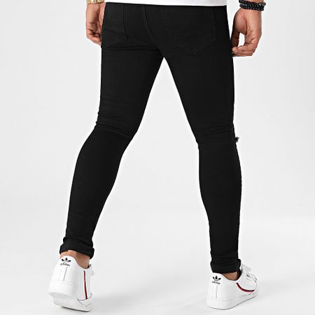 LBO - Jeans Super Skinny Fit Destroy 1417 Nero