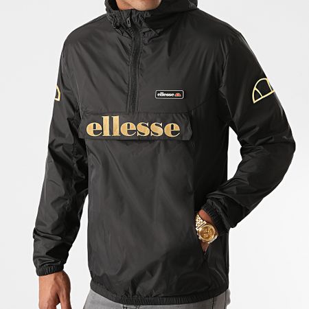 Ellesse - Giacca a vento Acerama SLB11614 Nero Oro
