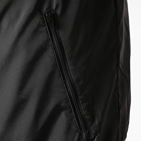 Urban Classics - Giacca a vento nera con cappuccio