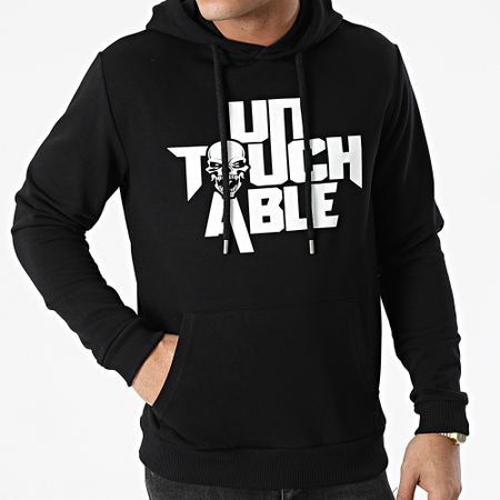 Mac Tyer - Felpa con cappuccio con logo nero