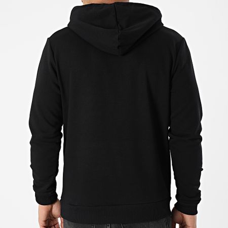 Mac Tyer - Felpa con cappuccio con logo nero