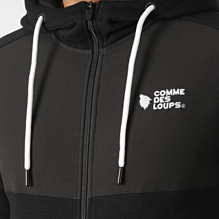 Comme Des Loups - Tuta da ginnastica nera Himalaya