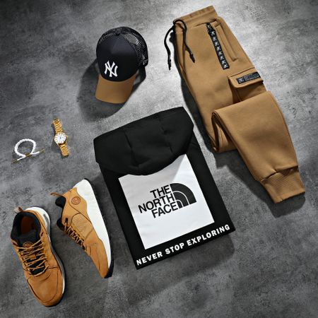 The North Face - Red Box Felpa con cappuccio A2ZWU Nero
