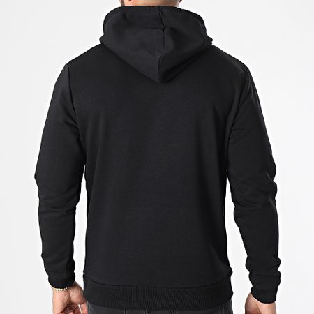 25G - Felpa con cappuccio Hooligan Nero